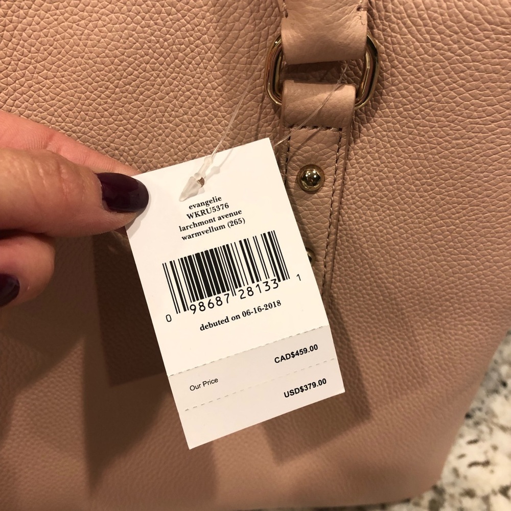 Blush Kate Spade purse - Picture 5 of 8